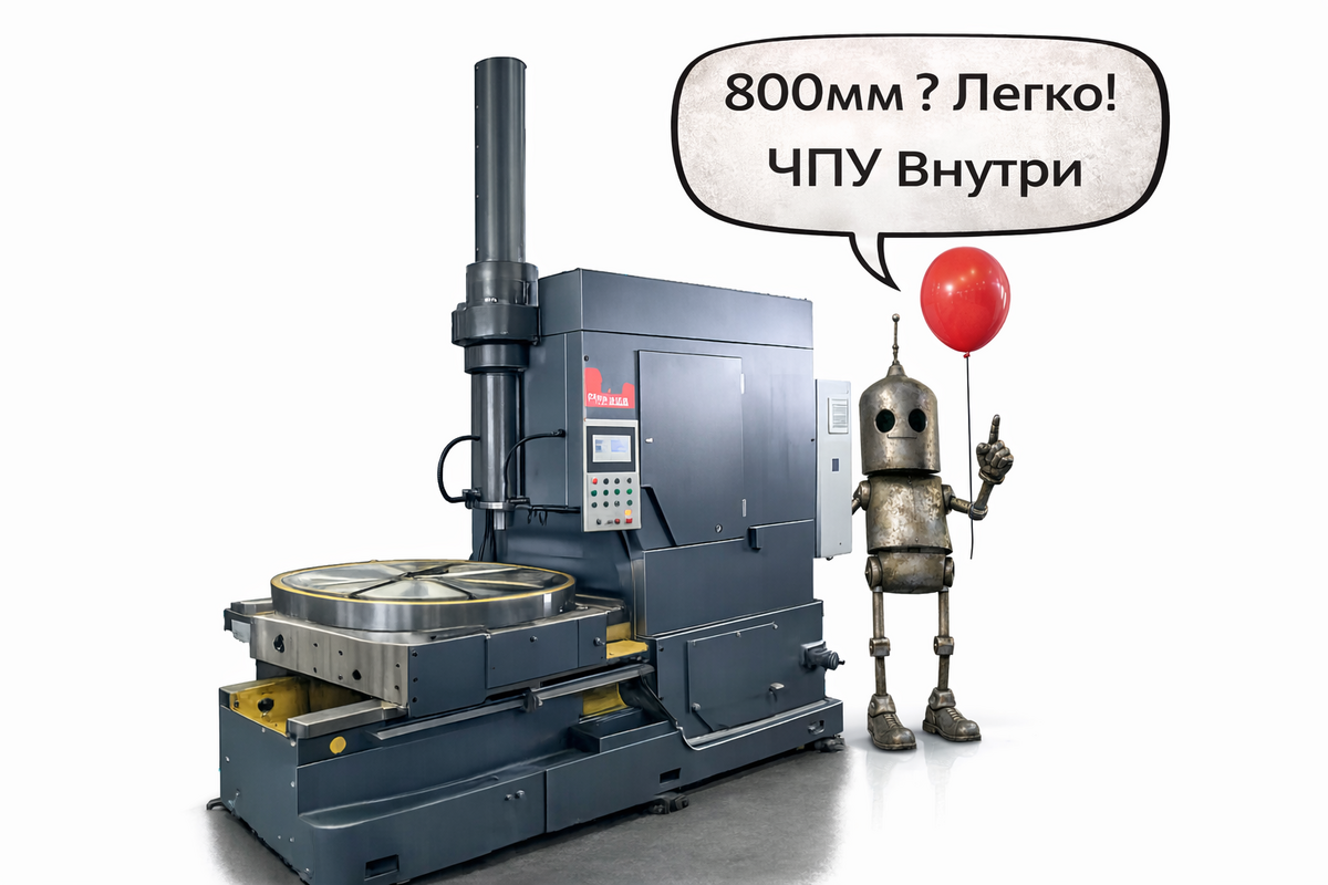 Зубодолбежный станок модели 5М150 с ЧПУ